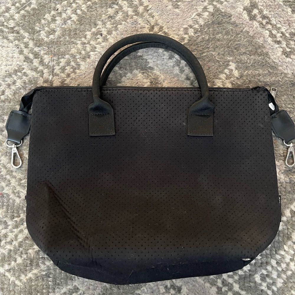 Black Prenelove neoprene crossbody